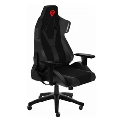 Fotel Genesis Nitro 650 Gamingowy do 150kg Skóra ECO Tkanina Czarny