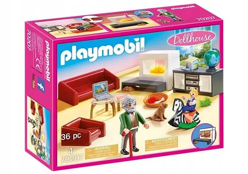 PLAYMOBIL Dollhouse 70207 Przytulny salon