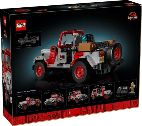 LEGO 77984 Jurassic World Park Jeep Wrangler