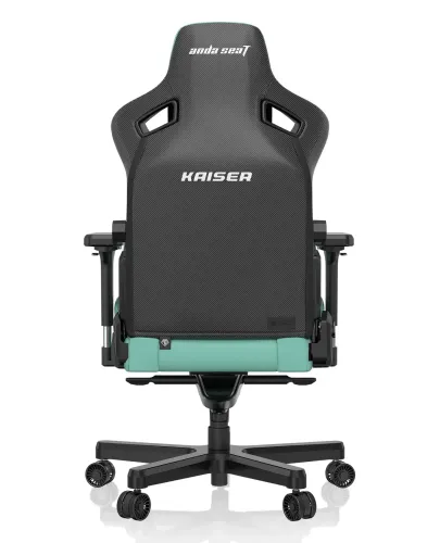 Fotel Anda Seat Kaiser 3 L Gamingowy do 150kg Skóra ECO Zielony