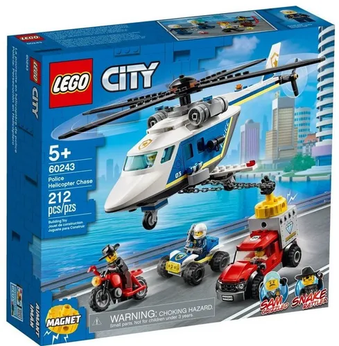 LEGO City 60243 погоня на полицейском вертолете