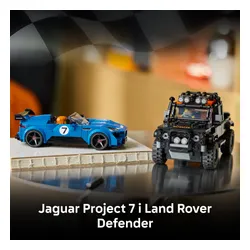 LEGO 77264 Speed Champions Jaguar Project 7 i Land Rover Defender