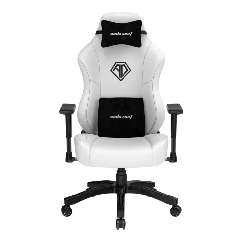 Fotel Anda Seat Phantom 3 L Gamingowy do 120kg Skóra ECO Biały