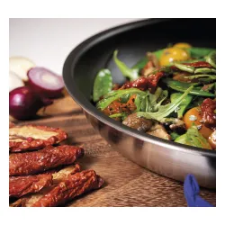 SPRING Vulcano Classic 24 cm - patelnia stalowa nieprzywierająca