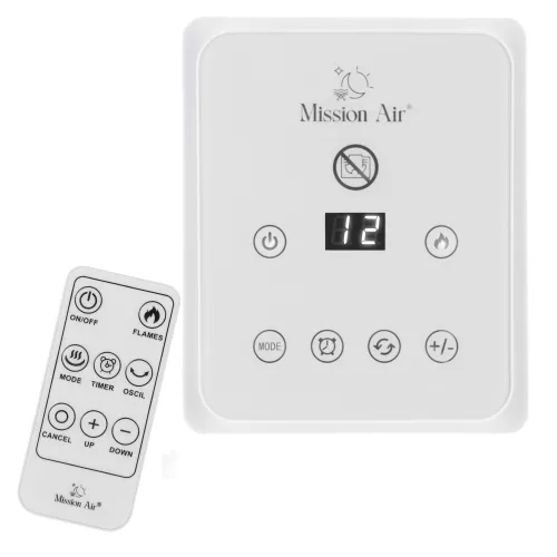 Termowentylator MISSION AIR Malmo 2400 W Biały