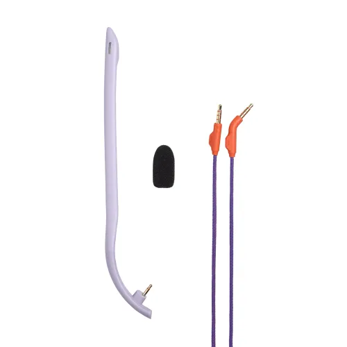 Słuchawki przewodowe z mikrofonem JBL Quantum 250 Nauszne Fioletowy