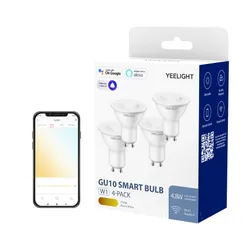 Inteligentna żarówka LED YEELIGHT YLDP004 4.8W GU10 Wi-Fi (4 szt.)