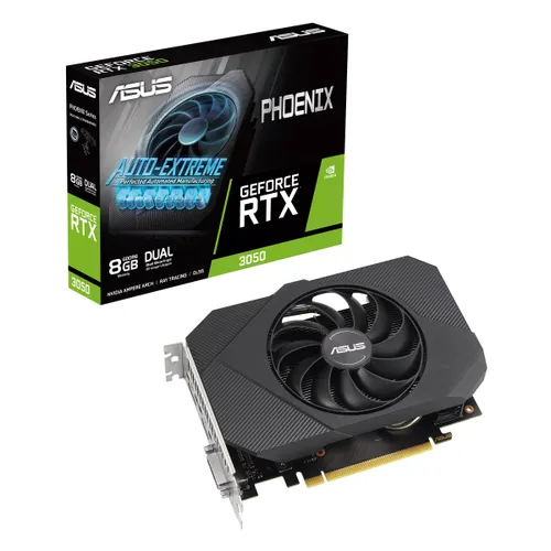 Karta graficzna ASUS Phoenix GeForce RTX 3050 V2 8GB GDDR6 128bit DLSS