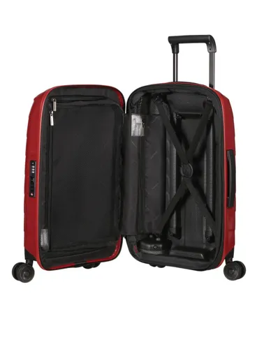 Маленький расширяемый чемодан Samsonite Attrix 55 см (20/23 см) - red