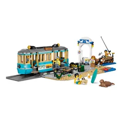 LEGO City 60506 Tramwaj przy plaży, zestaw klocków 7+
