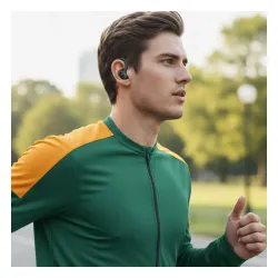 Słuchawki bezprzewodowe Manta RYTMO Sport 2 MATWS012BK Dokanałowe Bluetooth 5.4 Czarny