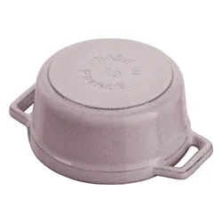 Mini garnek żeliwny okrągły , kwiat wiśni STAUB MINI COCOTTE 250 ML Kwiat Wiśni