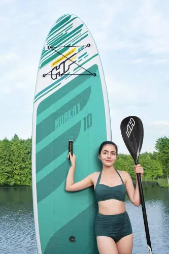 Bestway SUP Hydro-Force şişirilmiş Tahta 305x84x15 cm 65346