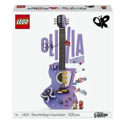 LEGO EDITIONS 43031 Podwójna gitara Olivii Rodrigo, zestaw klocków 14+