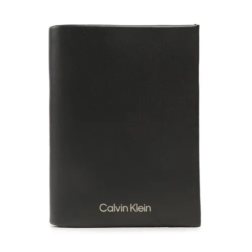 Большой мужской кошелек Calvin Klein CK Concise Trifold 6cc с отделениями K50K510588 BAX