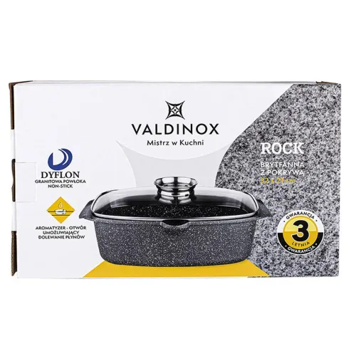 Brytfanna Valdinox Rock 020401029 Indukcja Aluminium 5,7l