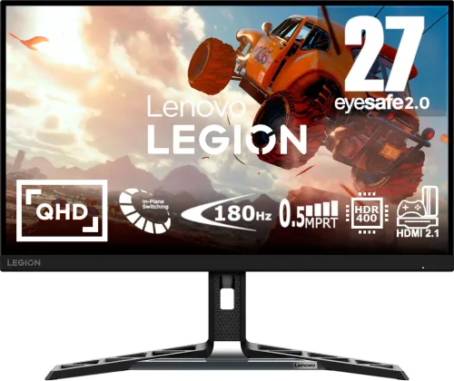 Monitor Lenovo Legion R27qe (67C5GAC1EU) 27" 2K IPS 180Hz DP 0,5ms MPRT Gamingowy