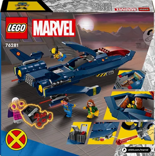 Конструктор LEGO Marvel Jet X-Men (76281)