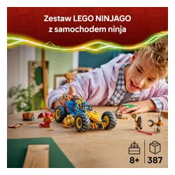 LEGO 71856 NINJAGO Wielofunkcyjny samochód Jaya