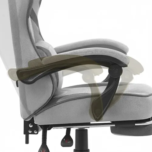 Fotel gamingowy CABRO C502 Szaro-czarny