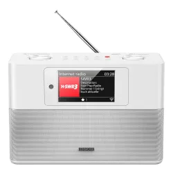 Radioodbiornik Kenwood CR-ST200S-W Radio FM DAB+ Internetowe Wi-Fi Bluetooth Biały