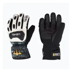 Rękawice narciarskie Level Race Replica pk white