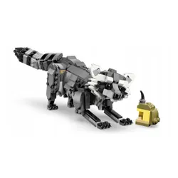 LEGO Creator 3w1 31393 Zwierzęta Leśne Wilk Szary Wilk Sokół Szop 657 el.