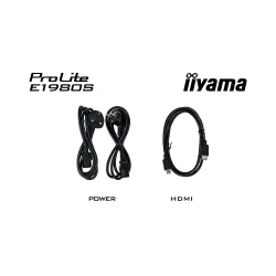 Monitor iiyama ProLite E1980S-B1 19" TN HD 75Hz 3ms