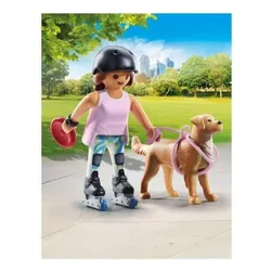 PLAYMOBIL MY LIFE 71739 SKATERKA Z RETRIVEREM zestaw dla dzieci 4+