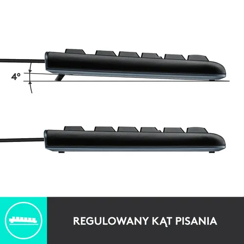 Klawiatura membranowa Logitech K120 Czarny