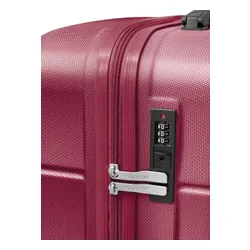 Walizka średnia Puccini Cairo - bordowy
