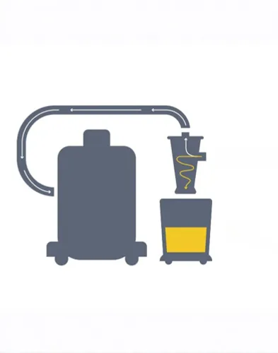 Separator cyklonowy do odkurzacza BD-01