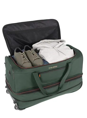 Travelite Basics Doubledecker L-dark green Seyahat Çantası