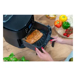 Air Fryer Frytkownica beztłuszczowa AI GÖTZE & JENSEN AF850T by Setti+ WiFi rozpoznawanie potraw i gotowanie na parze