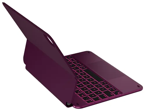 Etui na iPad Air / iPad Pro TYPECASE Edge Malinowy Klawiatura