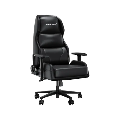 Fotel Anda Seat X1 Gaming Sofa Elegant Black Gamingowy do 120kg Skóra Eco Czarny