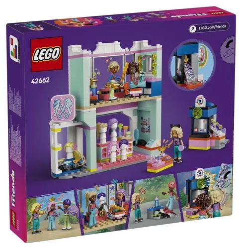 LEGO Friends 42662 Salon fryzjerski i sklep z ozdobami