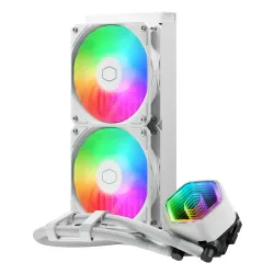 Chłodzenie Cooler Master MasterLiquid 240 Core II ARGB Biały