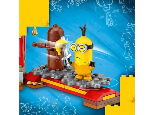 LEGO Minions 75550 Köleler ve Kung Fu Dövüşü