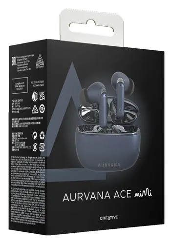 Słuchawki dokanałowe CREATIVE Aurvana Ace Mimi Granatowy