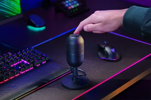 Mikrofon Razer Seiren V3 Mini Black Przewodowy Pojemnościowy Czarny