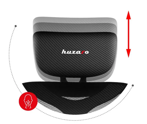 Fotel HUZARO Combat 8.0 Carbon Czarny