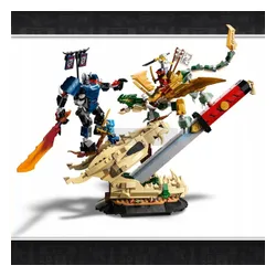 LEGO Ninjago 71871 Bitwa o Smocze Ostrze, zestaw klocków 9+