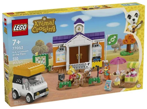 LEGO Animal Crossing 77052 концерт K. K. на площади