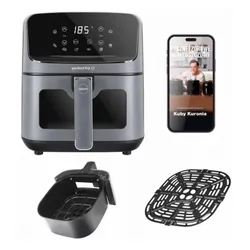 Air Fryer Frytkownica beztłuszczowa ELDOM FR45 Fritelo 4.2l z okienkiem do obserwacji postępów gotowania