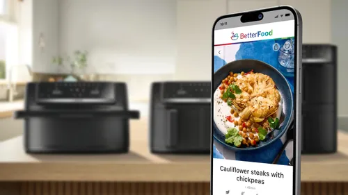Air Fryer Frytkownica beztłuszczowa BOSCH Serii 6  MAFD661B4 12l z podwójnym koszem