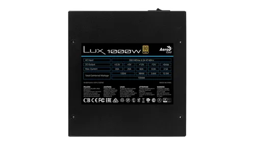 Zasilacz Aerocool LUX 1000W 80+ Gold