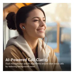 Słuchawki bezprzewodowe Tozo AeroSound3 Dokanałowe Bluetooth 5.4 Biały