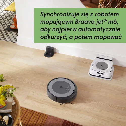 Робот-пылесос iRobot Roomba I5 создание карты комнаты 70 дБ