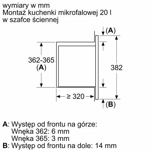 Kuchenka mikrofalowa Bosch BFL623MB3